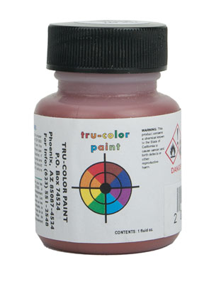 Tru Color Paint 427 - Acrylic - Brownish-Red Brick - 1oz