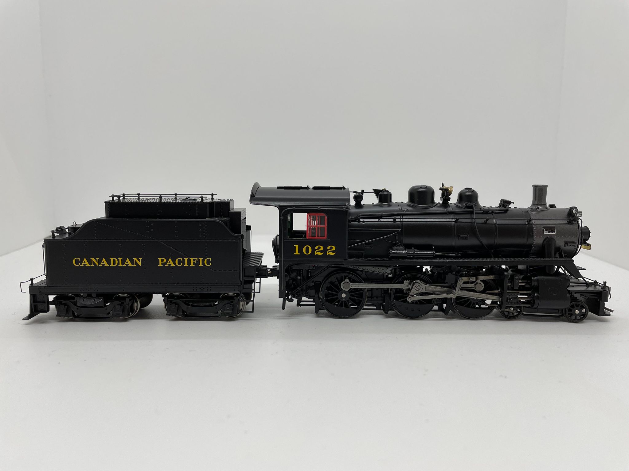 Rapido 602004 - HO Class D10h 4-6-0 - DC/Silent - Canadian Pacific #1027 