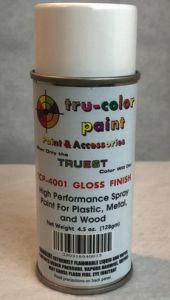 Tru Color Paint 4001 - Aerosol Spray Paint Can - Gloss Cote Spray - 4.5oz (135mL)