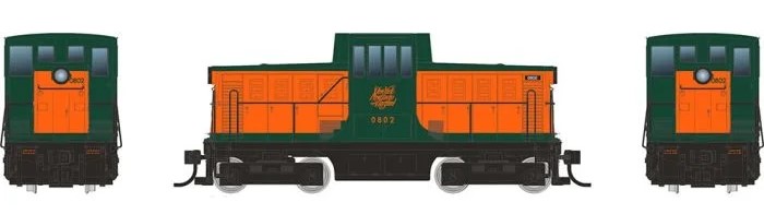 Rapido 48514 - HO GE 44 Tonner Phase Ic - DC/DCC/Sound - New Haven (Warm Orange) #0801