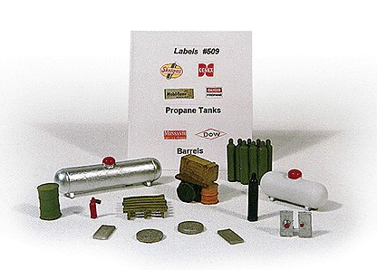 JL Innovative 509 - HO Industrial/Commercial Detail Set