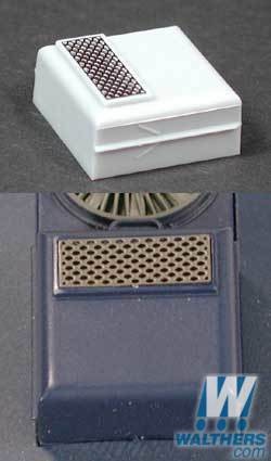 Cal Scale 554 HO - EMD Winterization Hatch (Plastic w/Etched See-Through Grille) - Double Type fo...