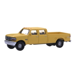 Atlas 60000150 - N Scale 1992 Ford F250/ F350 Truck Set - Safety Yellow (2pkg)