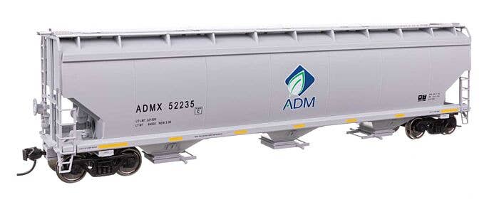 Walthers Mainline 7737 - HO 60' NSC 5150 3-Bay Covered Hopper - Ready to Run -- Archer-Daniels-Mi...