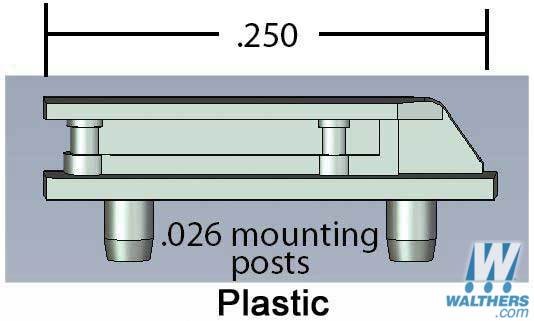 Cal Scale 623 HO - Sinclair Antenna - Plastic pkg(4)