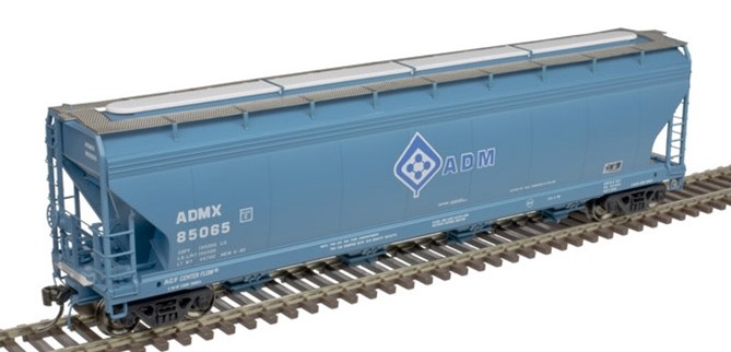 Atlas 20006386 - HO ACF 5250 Covered Hopper - ADM Molecule (ADMX) #85065