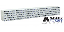 Walthers SceneMaster 3165 - HO Wrapped Lumber Load for 72ft Centerbeam Flatcar - Nascor