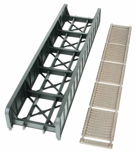 Walthers Cornerstone 4502 - HO 70ft Single-Track Railroad Through Girder Bridge - Kit