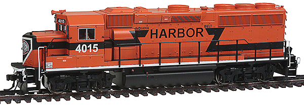 Atlas Model Railroad Master Gold Diesel EMD GP40-2 Phase 2 DCC & Sound Indiana Harbor Belt #4015
