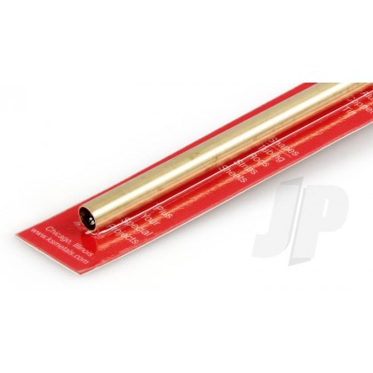 K&S Engineering 8116 All Scale - 1/4 inch OD Round Copper Tube 0.014inch Thick x 12inch Long