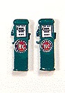 JL Innovative 816 - HO Pre-painted & Labeled Metal Gas Pumps - Sinclair (2)