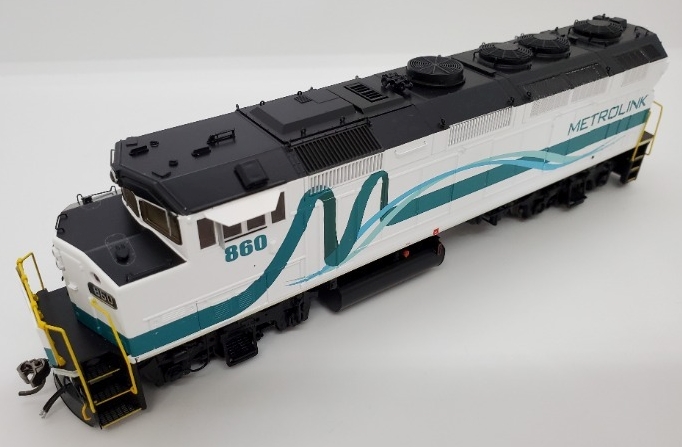 Rapido 19520 - HO GMD F59PH - DCC/Sound - Metrolink #857