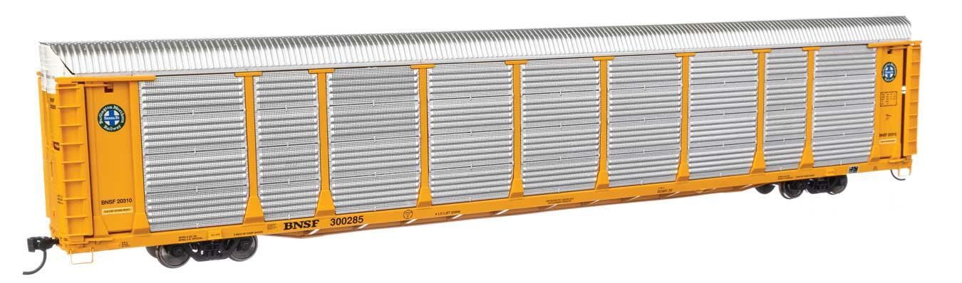 Walthers Proto 101506 - HO 89ft Thrall Bi-Level Auto Carrier - BNSF #300296