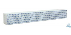 Walthers SceneMaster 3160 HO Scale - Wrapped Lumber Load for 72 FT Centerbeam Flatcar - Sierra Pa...