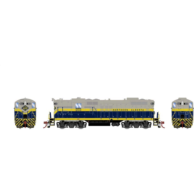 Athearn Genesis G82266 - HO GP9 - DCC Ready - Northern Alberta Railways #203