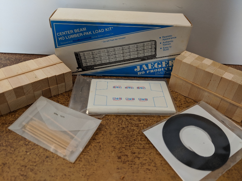 Jaeger 7600 HO Center Beam Lumber-pak Load Kit Jacobson Bros