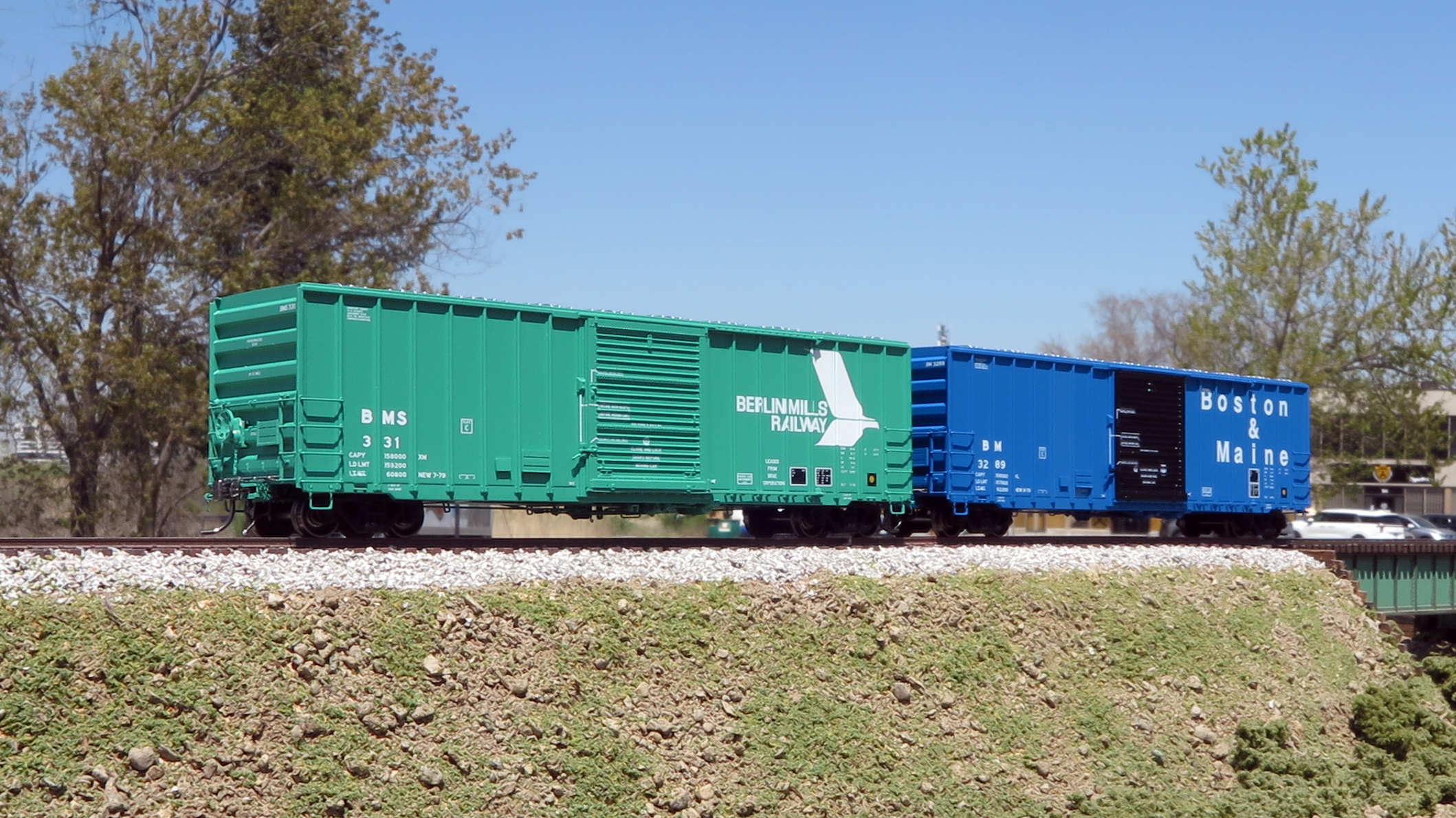 Rapido 198004-6 HO PC&F 5241 CUFT -  Boxcar - Berlin Mills - Single Car #479