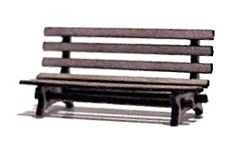 Osborn Model Kits 1022 - HO Park Bench - Kit (10)