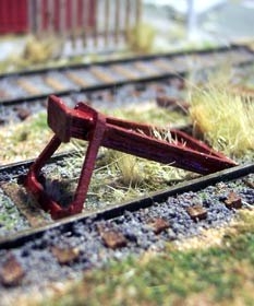 Osborn Model Kits 1096 - HO Rail End Bumper - Kit