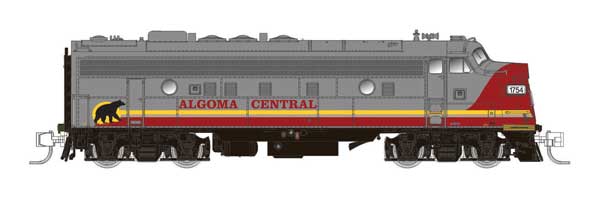 Rapido 530517 - N CN FP9A - DC/DCC/Sound - Algoma Central #1755
