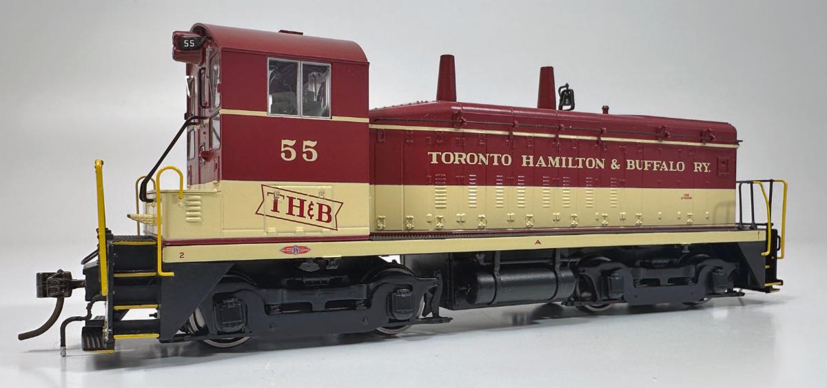 Rapido 27103 - HO EMD SW9 - DC/ Silent - Toronto, Hamilton & Buffalo: #55