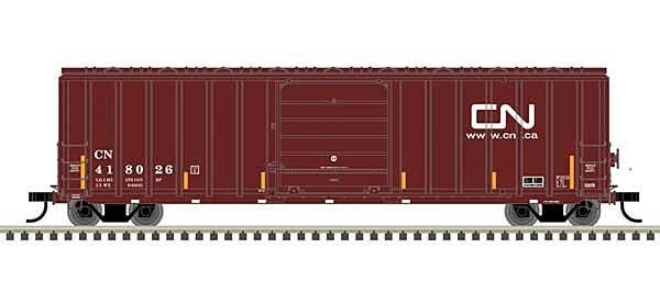 Atlas 20006989 - Berwick 50' Boxcar - Ready to Run - Master(R) -- Canadian National #418211 (Boxc...