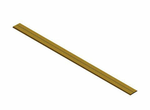 Midwest Products 3015 - HO Cork Roadbed - 3ft Sections (5pk)