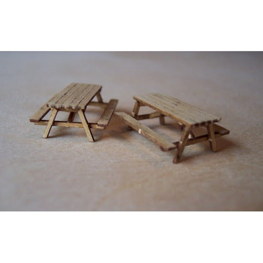 Osborn Model Kits 1034 - HO Picnic Table - Kit - 6 Pack