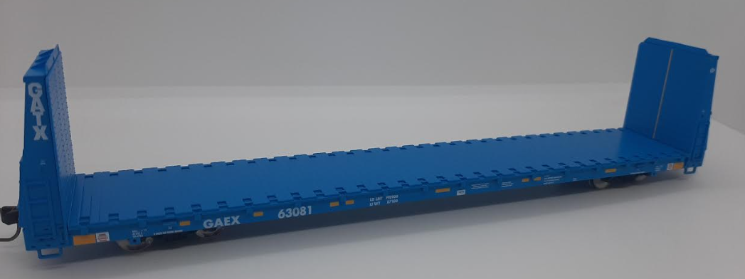 Atlas Trainman 20006455 - HO 68Ft Bulkhead Flatcar - General American (GAEX) #63089