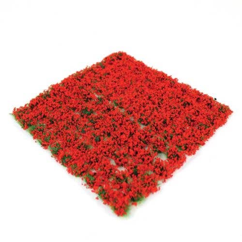 Peco SGTPOP06 - Grass Tufts 1/4" 6mm -- Poppy pkg(100)