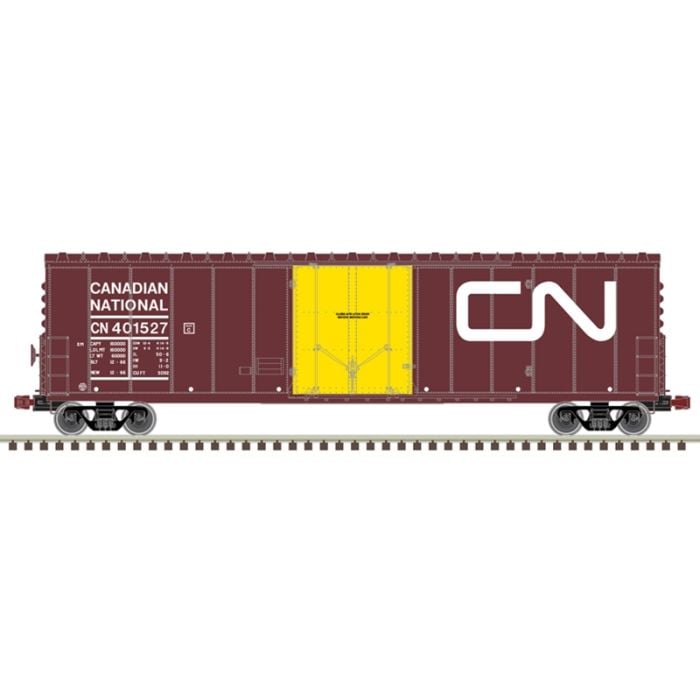 Atlas 20006516 - HO NSC Newsprint Boxcar, Canadian National #401527 (Noodle, Yellow Door)