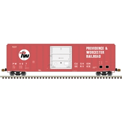 Atlas 20007610 - HO MASTER FMC 5347 BOX CAR PROVIDENCE & WORCESTER #439