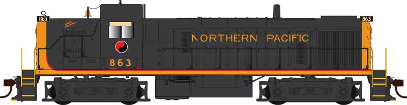 Bowser 25295 - HO ALCo RS-3 - DCC/Sound - Northern Pacific #861