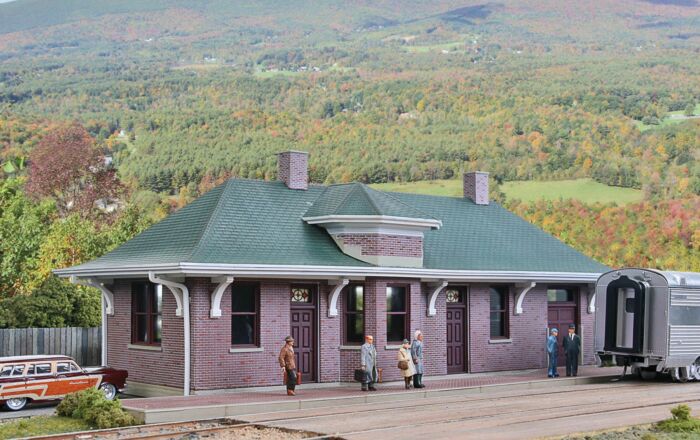 Walthers Cornerstone 4054 - HO Pella Depot - Kit