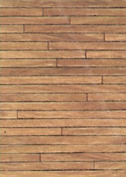 Plastruct 91859 Natural Medium Hardwood Floor Paper (2pcs pkg)