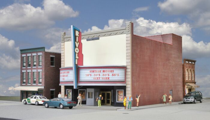 Walthers Cornerstone 3771 - HO Rivoli Theatre - Kit