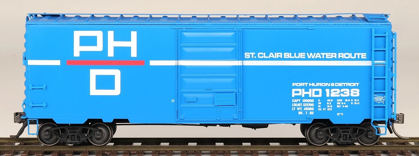 Intermountain 45426-03 - HO 40Ft PS-1 Boxcar - Port Huron & Detroit #1123