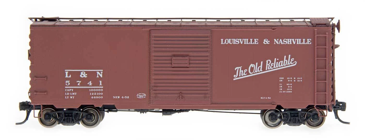 Intermountain 45462-18 - HO 40Ft PS-1 Boxcar - Louisville & Nashville (L&N) #6546