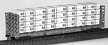 Jaeger 6850 - HO Walthers GSC Flat Car Lumber Load Kit -- Louisiana Pacific