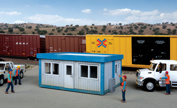 Walthers Cornerstone 4078 - HO Modern Yard Office - Kit
