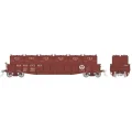 Rapido 194003-6 HO G22b Gondola w/containers: PRR - Circle Keystone (AB brakes): #353454