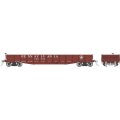 Rapido Trains 194005-6 -  HO G22 Gondola: PRR - Shadow Keystone (AB brakes): #750910