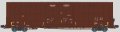 Aurora Miniatures 602100 - N Greenbrier 7550cf 60' Plate F Boxcar - DATA ONLY - Brown