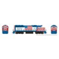 Rapido 40559 - HO EMD GP40 (DC/DCC/Sound): MKT - Bicentennial Scheme: #200