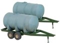Walthers SceneMaster HO 4194 Liquid Fertilizer Trailers- Kit 4pk