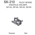 Details West SK-210 - HO Pilot Spare Knuckle Holder GP-50, GP-60, SD-50, SD-60