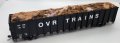 Otter Valley RailRoad HO 6400 Gondola Construction Debris Load Version 2 - Single