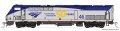 Kato 376112LS - HO GE P42 Genesis - LokSound and DCC -- Amtrak 46 (50th Anniversary Scheme, Phase...