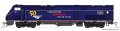 Kato 376113LS - HO GE P42 Genesis - LokSound and DCC -- Amtrak 100 (50th Anniversary Scheme, Midn...