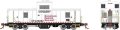 Rapido 110134 - HO Scale CP Angus Shops Caboose - Ready to Run -- Canadian Pacific 424988 (white,...